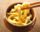 釜玉チーズビットうどん作り方10写真