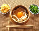 釜玉チーズビットうどん作り方6写真