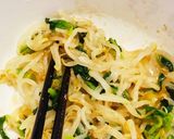 簡単♡ニラもやしほうれん草豆腐サラダ作り方4写真