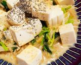 簡単♡ニラもやしほうれん草豆腐サラダ作り方6写真