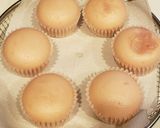 桜と小豆あんの米粉蒸しケーキ作り方13写真