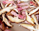 椎茸ベーコンほうれん草のバター醤油炒め作り方6写真
