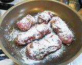 チーズちくわの海苔巻き豚バラロール作り方4写真