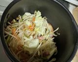ピリ辛中華風スープ♡作り方1写真