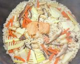 簡単!旬のたけのこと焼き鮭の炊き込みご飯作り方9写真