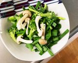 お一人様☆野菜たっぷり洋風ニラ玉風炒飯作り方7写真