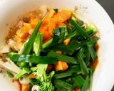 お一人様☆野菜たっぷり洋風ニラ玉風炒飯作り方11写真