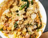 お一人様☆野菜たっぷり洋風ニラ玉風炒飯作り方19写真