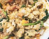 お一人様☆野菜たっぷり洋風ニラ玉風炒飯作り方20写真