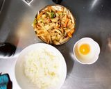 お一人様☆野菜たっぷりピリ辛ウインナー丼作り方16写真