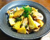 色を残した花山椒の塩漬け　保存法作り方19写真