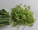 レンジで簡単☆ケール入りミートボール。作り方1写真