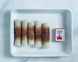 チーズ入りちくわ磯辺揚げ作り方1写真