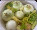 新玉ねぎの丸ごとスープ作り方2写真