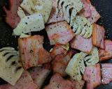 ベーコンとタケノコの焼きもの作り方4写真