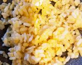 ポムポムプリンのキャラ弁☆卵炒飯作り方3写真