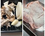 牛乳☆簡単！鶏もも肉の簡単ブラウンソース作り方1写真