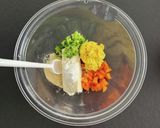 離乳食☆甘～いふわふわお豆腐コーンおやき作り方4写真