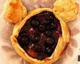 乳製品不使用　ミッキーのフルーツパイ作り方8写真