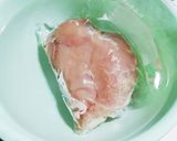 鶏胸肉のしっとりﾑﾁﾑﾁ鶏ハム作り方6写真