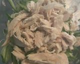 きゅうりと鳥ささみのさっぱり和え★塩麹作り方3写真
