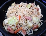 超簡単！焼きうどんにレトルトカレー！！作り方6写真