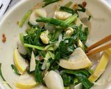 たけのことわけぎの酢味噌和え作り方4写真