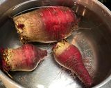 『ビーツシロップ』飲み物や料理にも！作り方1写真
