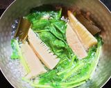 なばなとたけのこの味噌汁作り方5写真