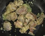 簡単ヘルシー＊なすと鶏肉のバジル炒め作り方3写真