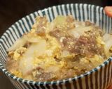 玉ねぎたっぷり！新玉牛丼【食遺産】作り方8写真