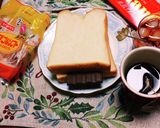 ガーナ板チョコサンドイッチ作り方17写真