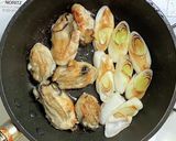 カキとニラと長ネギのオイスターソース炒め作り方5写真