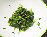 ほうれん草大量消費！焼肉のタレで卵サラダ作り方3写真