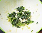 ほうれん草大量消費！焼肉のタレで卵サラダ作り方6写真