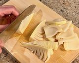 【楽めし】たけのこガリバタ醤油作り方1写真