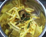 残った粉ソース消費！お好み焼き風ポテト作り方4写真
