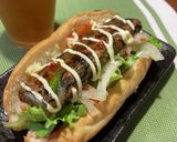 白和えリメイク/がんもどきのバインミー作り方9写真