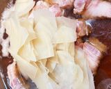 新生姜と豚バラの甘辛煮！作り方4写真