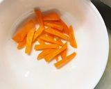 お一人様☆野菜たっぷりメンチニラ玉とじ丼作り方4写真