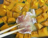 かぼちゃのたらこ餡掛け~糖尿病療養食~作り方4写真