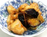 酸っぱ美味しい！鶏とナスの黒酢炒め★動画作り方28写真