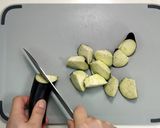 酸っぱ美味しい！鶏とナスの黒酢炒め★動画作り方2写真