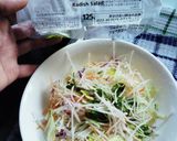 簡単コンビニ野菜で、ハムサラダ作り方3写真
