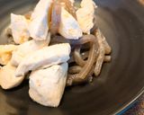 簡単！濃厚鶏むねこん作り方5写真