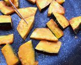 お弁当にも便利♪かぼちゃのマーガリン焼き作り方4写真