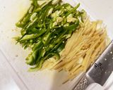 青椒肉絲（チンジャオロース）作り方1写真