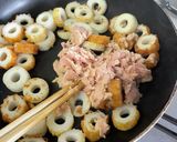 #ちくわと#ツナの#さっさと#マヨ炒め作り方2写真