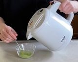 抹茶ラテ作り方3写真