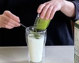 抹茶ラテ作り方6写真